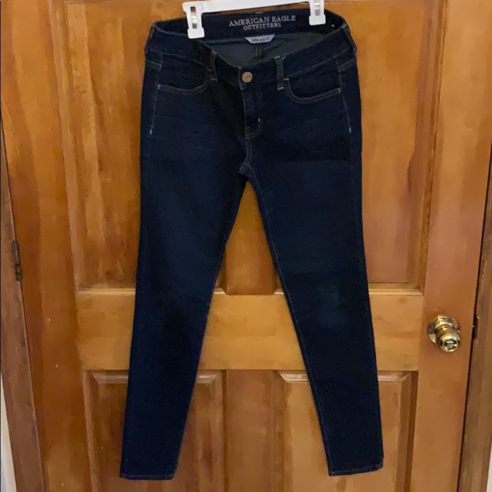 American Eagle Dark Wash Skinny Jeans